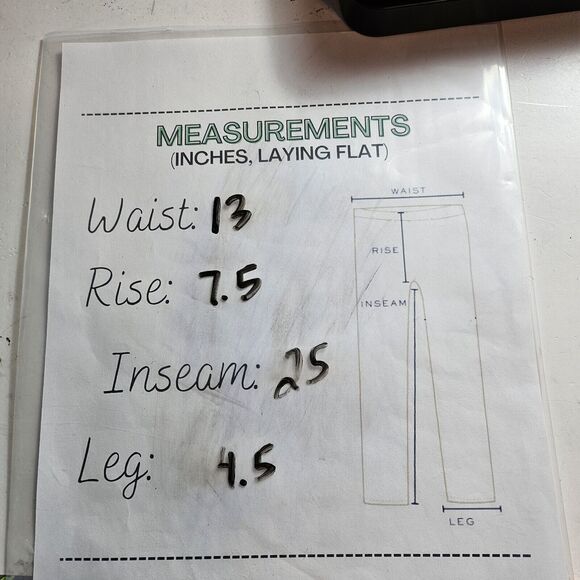 H&M Womens Jeans Blue Pull On Elastic Waist Lightweight Skinny Denim Size 6 - Picture 5 of 5